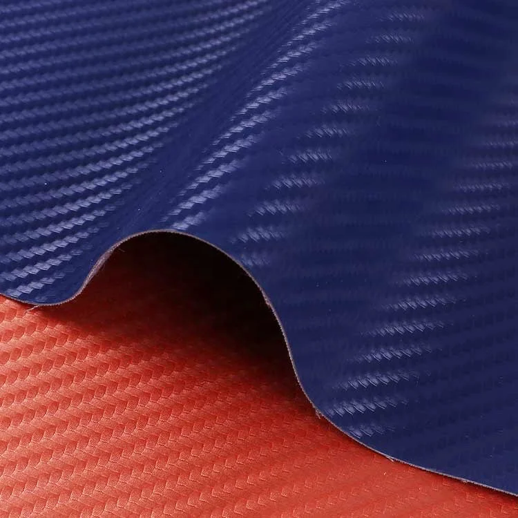 Colored TPU Coated Carbon Leather Fabric