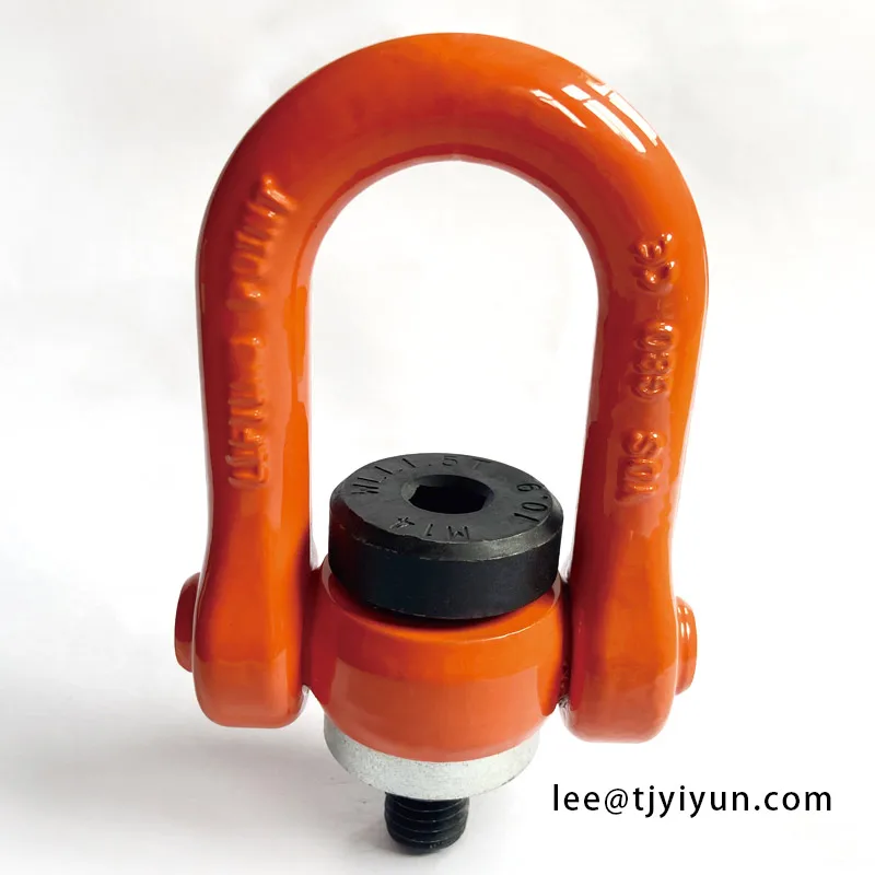 pivoting lifting point eye screw eye bolts for lifting by YIYUN manufacturer YDS with M8-M64