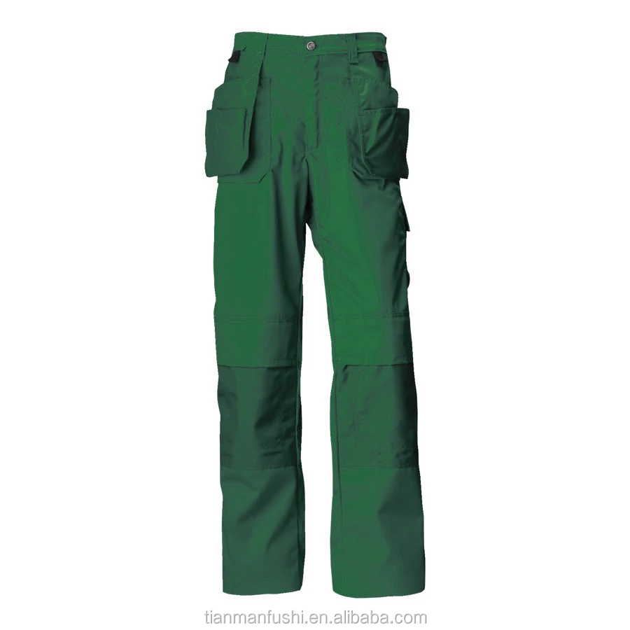 100% Cotton Brown Cotton construction work trousers Workwear Industrial pants
