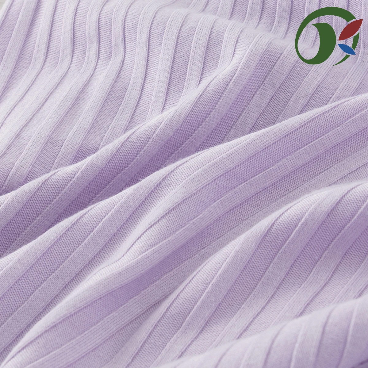 Multi color 7 * 6 ribbed knitted fabric, polyester spandex elastic fabric