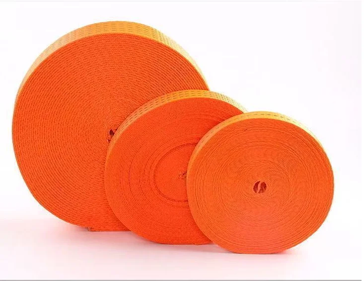 Готовые товары Прямая продажа оптом 50 мм 5T полиэфирный сверхпрочный ремень безопасности