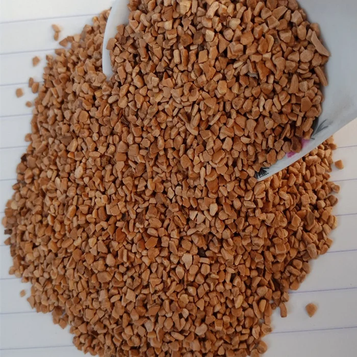 Quality Certification Polished Metal Tumbling Crushed Blasting Sand Walnut Shell Abrasive