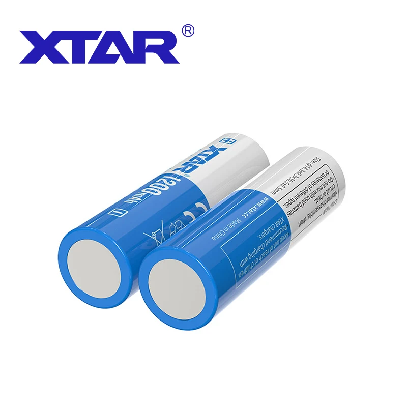 XTAR длительный цикл жизни 1200 мАч 3 7 В 14500 литиевая аккумуляторная батарея для фонарика фар