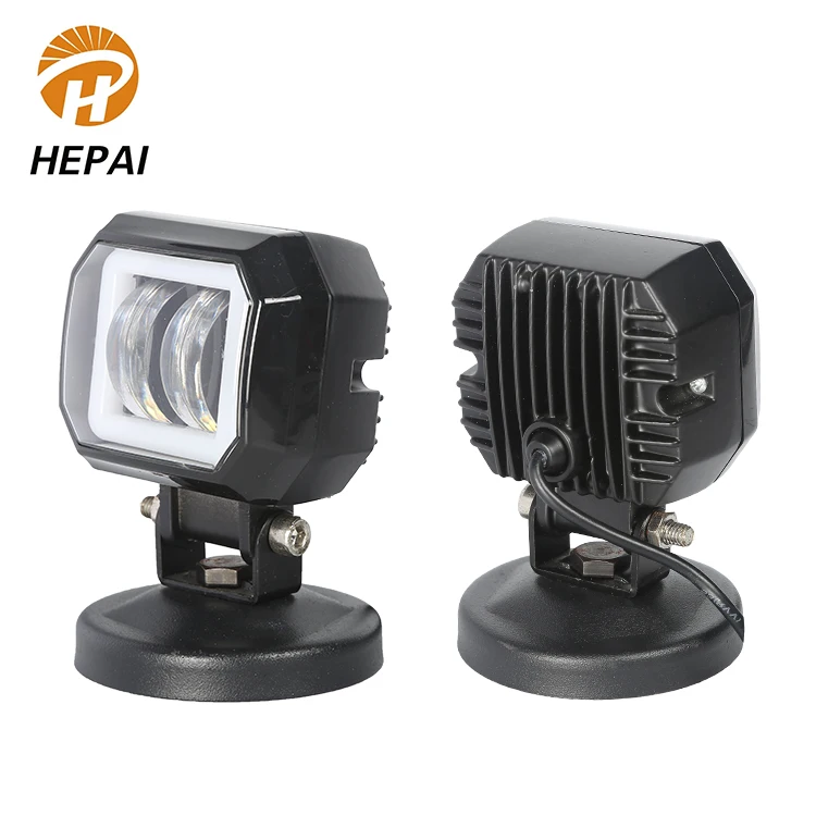  Energy Saving 20w Motorbike Headlight Lamp Car Strobe Auto Angel Square Led Work