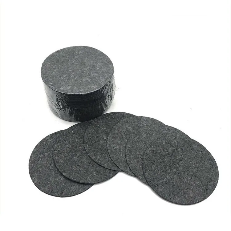 Custom Round Facial Natural Compressed Makeup Remover Sponge compressed cellulose facial sponge black  for Face Cleansing