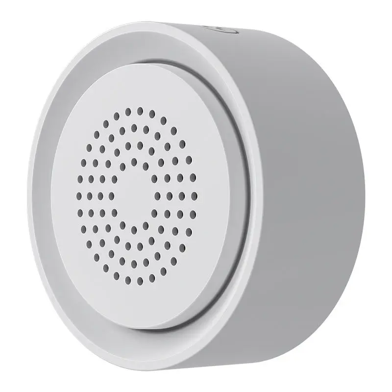 Free Sample Tuya Smart Life WiFi USB Siren Alarm Detector Sensor Wireless Sound Light Alarm With Temperature And Humidity Sensor
