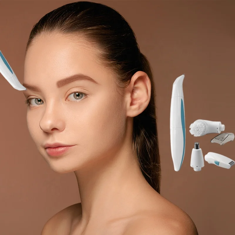 4 In 1 Body Face Hair Trimmer Mini Baby Hair Clippers Safe Cordless Shave Hair Trimmer Cordless