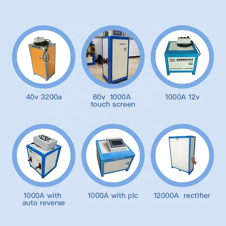 Haney chrome plating rectifier equipment reverse pulse plating rectifier transformer for electrolysis