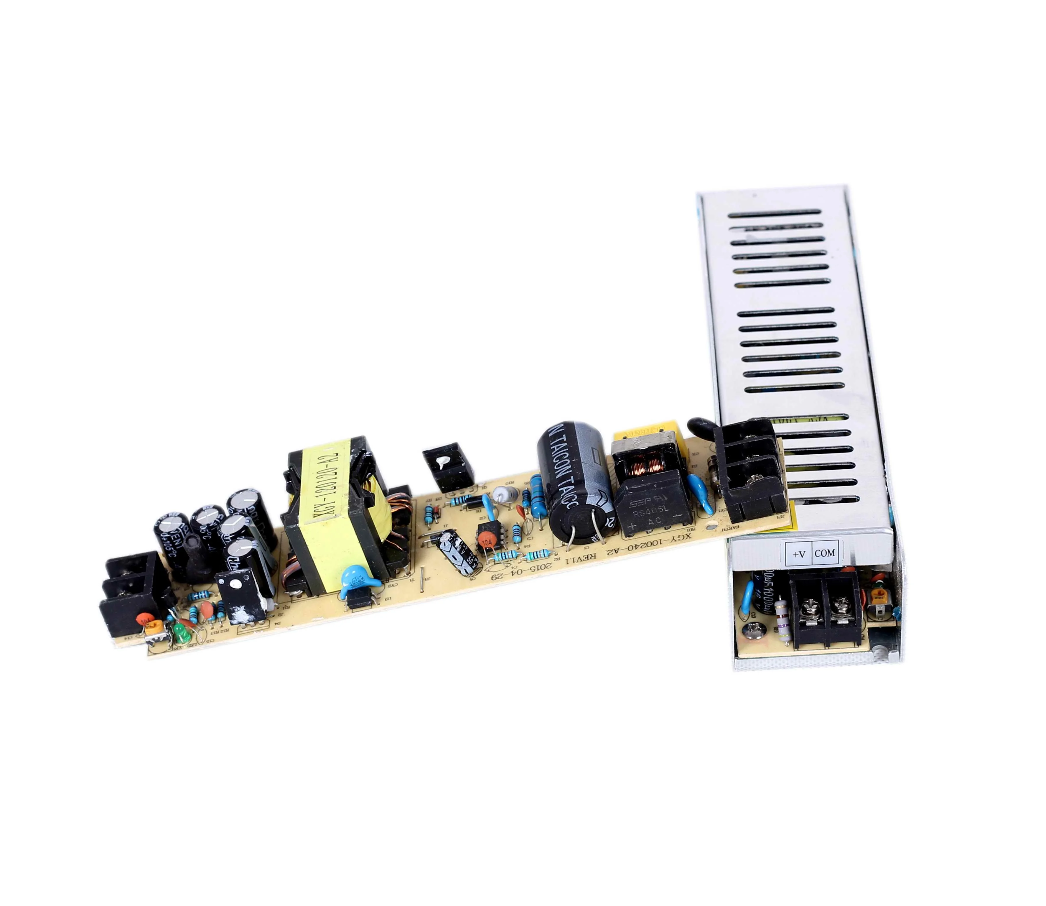 Alu Housing IP20 Long DC12V 120W Power Supply Constant Voltage LED Driver