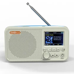 Classical Household Desktop Portable Dab+/FM Radio