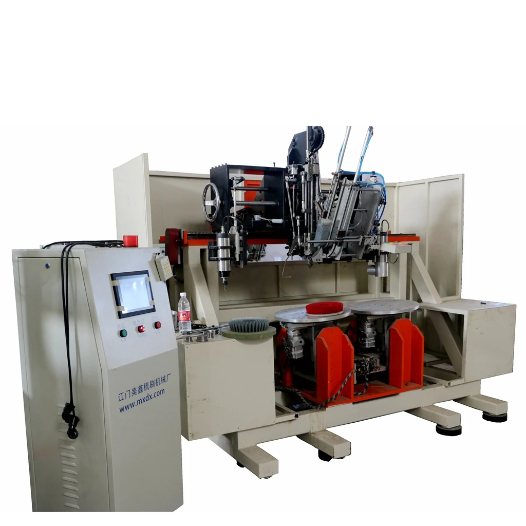 Brush and broom machine