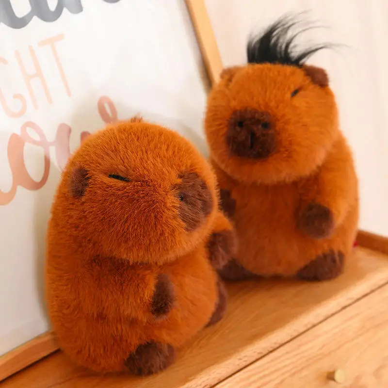 Capybara Plush Toys For Children Men And Women Universal Pillow Soft Soothing Capybara Dolls