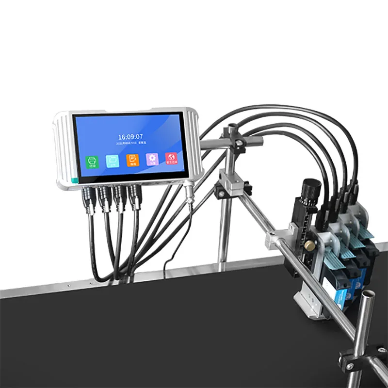 New Update TIJ 2.5 Automatic Date Code Printing Machine Thermal Inkjet Printer for packing production lines