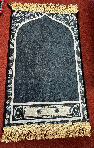 Best Price Colorful Poly Raschel Non-slip Muslim Prayer Mats Wholesale Islamic Mosque Worship Prayer Rug