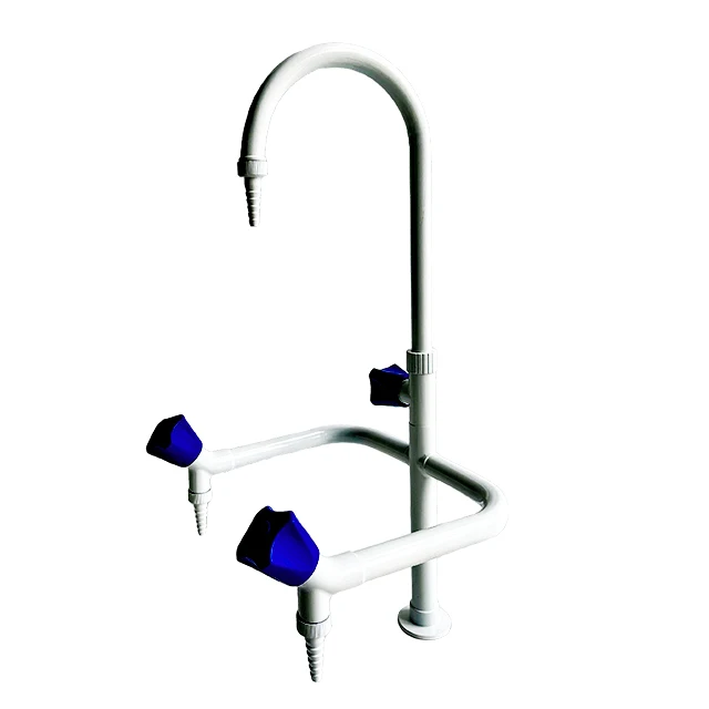 China High Quality Dual Head Drench Hose Deck Mount  eyewash bottle triplet Table nozzle