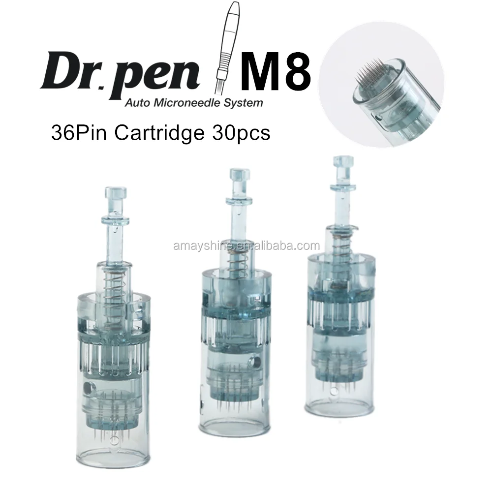 
MTS Derma Pen dr pen M8 Nano Meso Needle Cartridge 11/16/24/36/42 Pins/3D/5D 