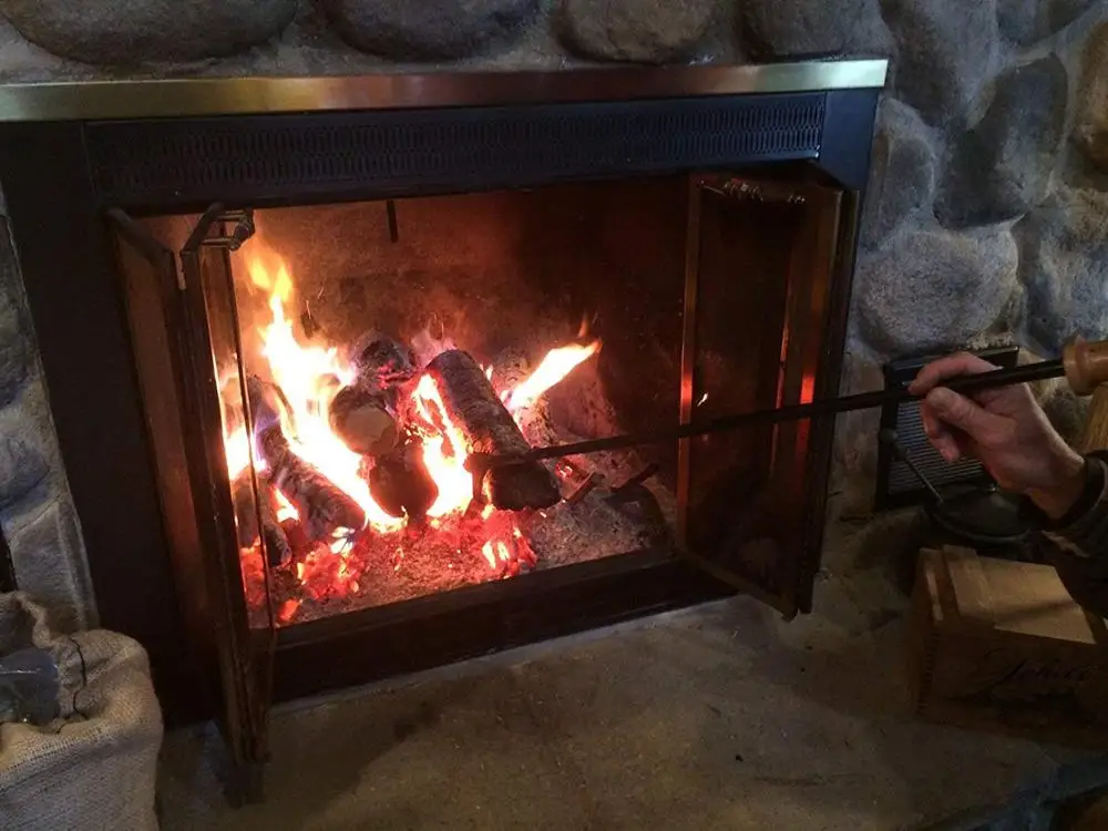 
Modern simple fire blowing poker, campfire tools and accessories fire pool flamethrower 