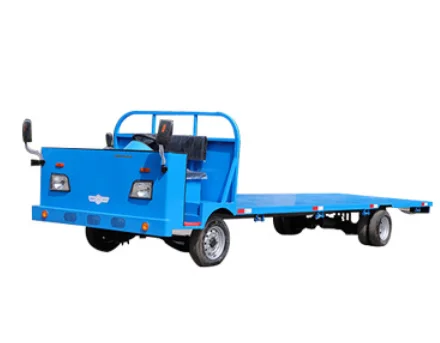 Electric Pallet Truck Transport Flatbed Electric Trolley For Sale
