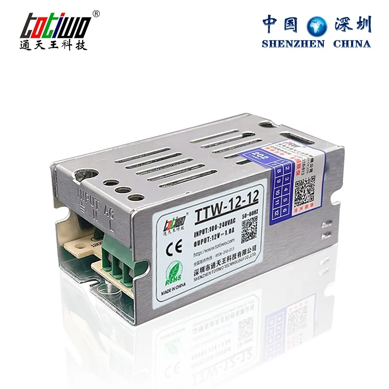 LED Driver SMPS Switching AC DC 12V 1A 12W 5V 10W  Power Supply