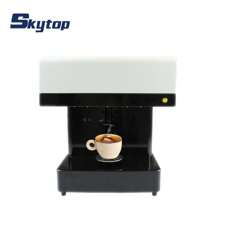 Skytop 4 cups Coffee Printer Machine for DIY Coffee, Cake, Milktea, Pizza, Chocolate