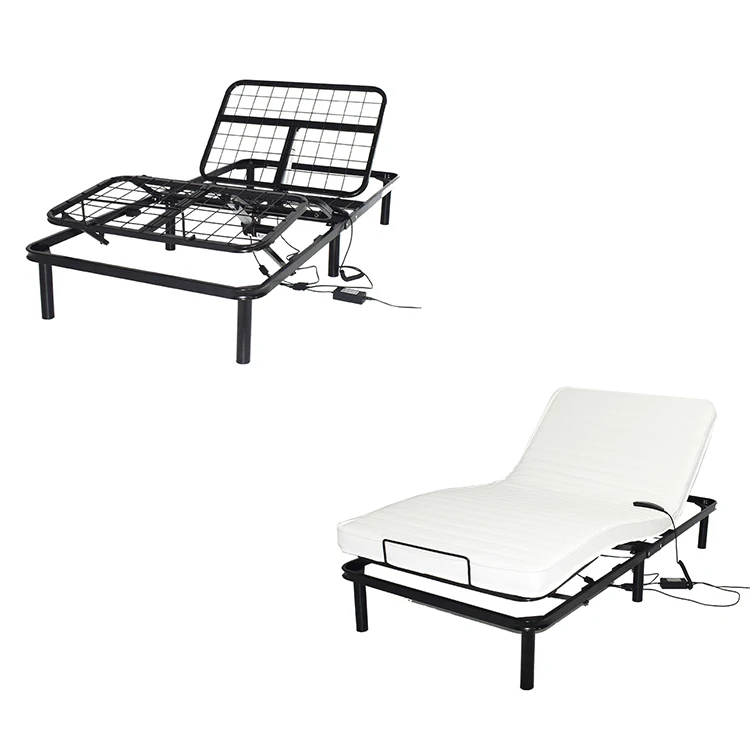 Waist Split Queen Adjustable Bed Rest Frame