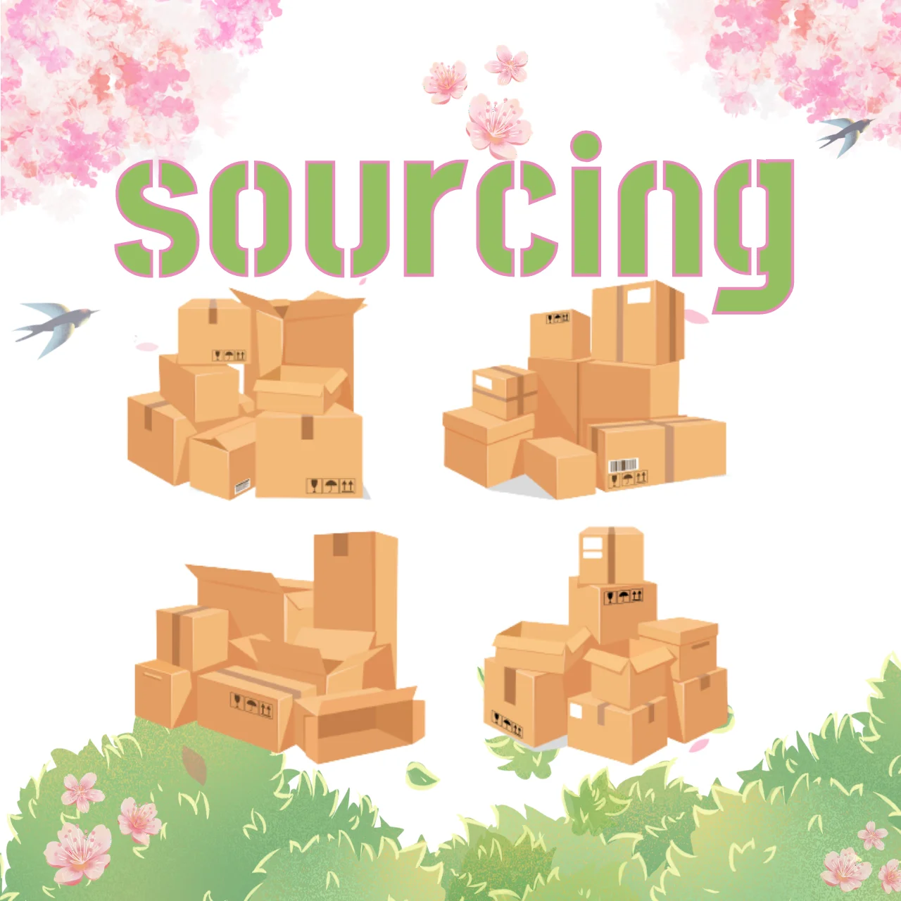 Professional sourcing agent in China purchase goods from 1688 door to door to USA UK Canada by Airplane