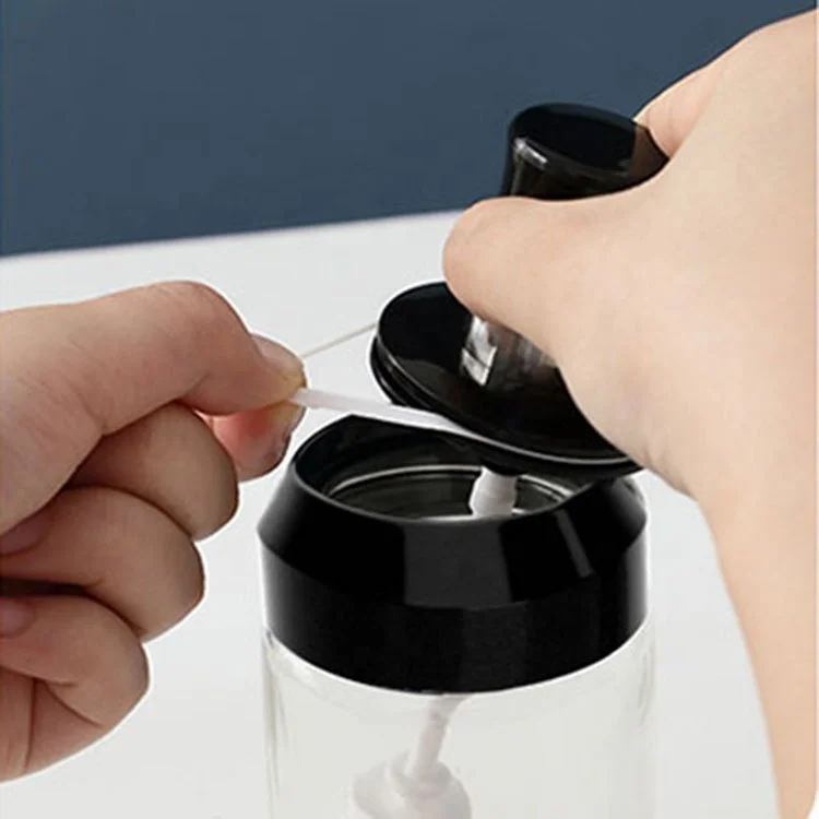 New Arrival Kitchen Seasoning Bottle Household Durable Glass Spice Jars With Spoon Bruth