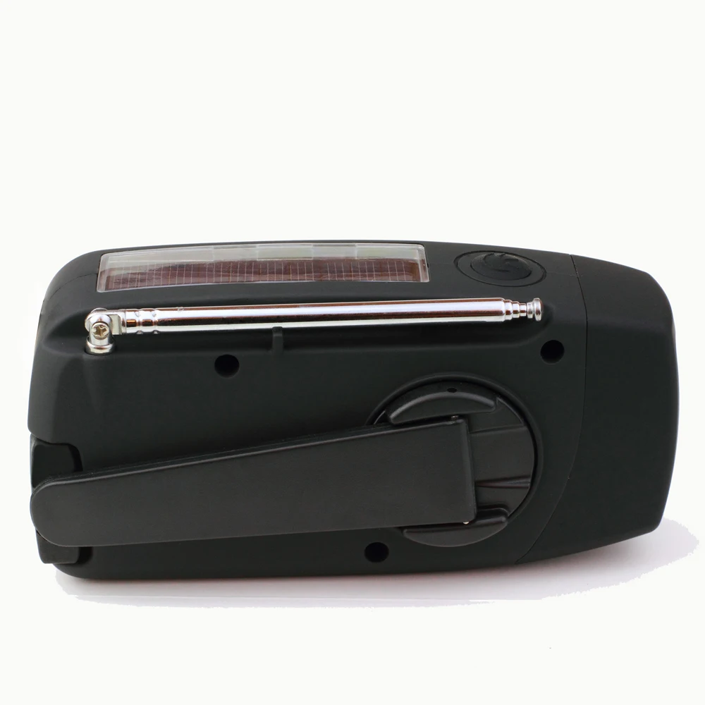 2000 mAh Emergency Solar Radio With Flashlight Outdoor Camping Gear Equipment Emergency Survival Kit