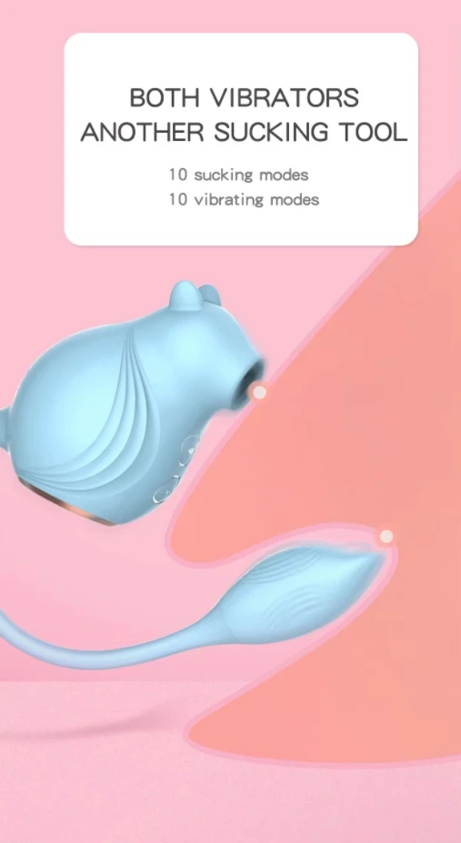 Gelance Squirrel Shape Vagina Sucking Vibrator Nipple Sucker Clitoris Stimulation Vibrating Adult Product Sex Toys for Women