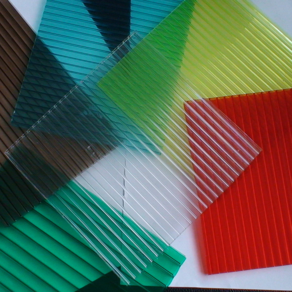 Weather resistance high quality pc hollow sheet plastic roofing sheet polycarbonate sheet