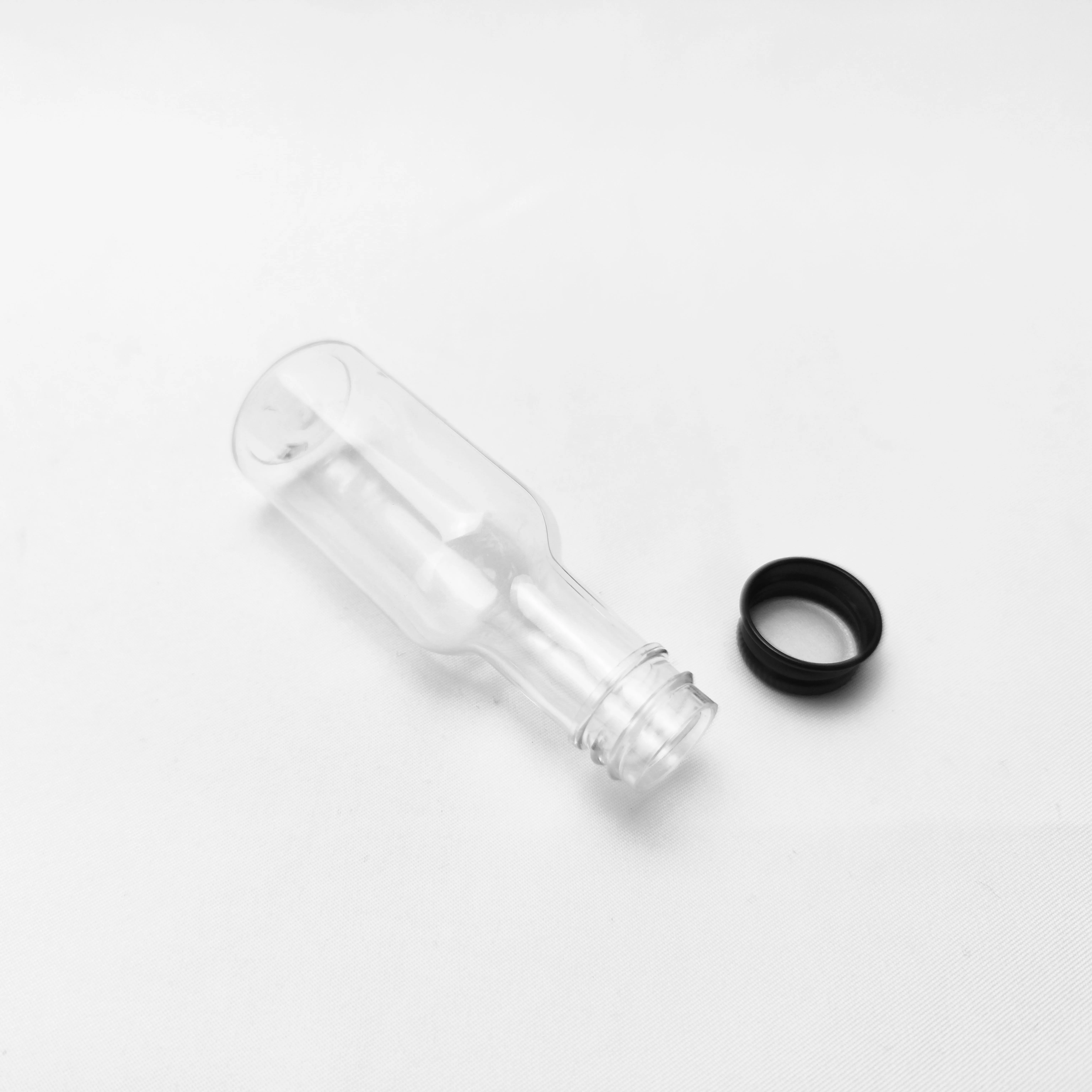 50ml PET plastic small wine bottles, small volume sauce   Vinegar soy sauce bottle,Delicate seasoning bottle