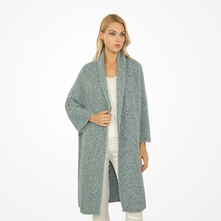 2022 Fashion New Design Knit Sweater Coat Casual Woolen Long Cardigans for Women