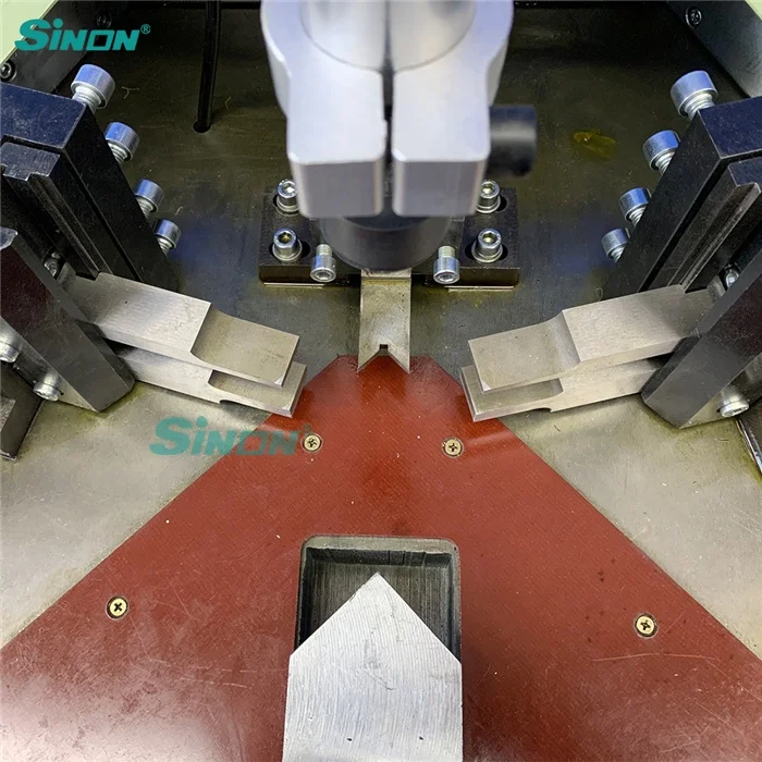 Factory direct Automatic Hydraulic Aluminium Profile Corner Crimping Machines For windows and doors