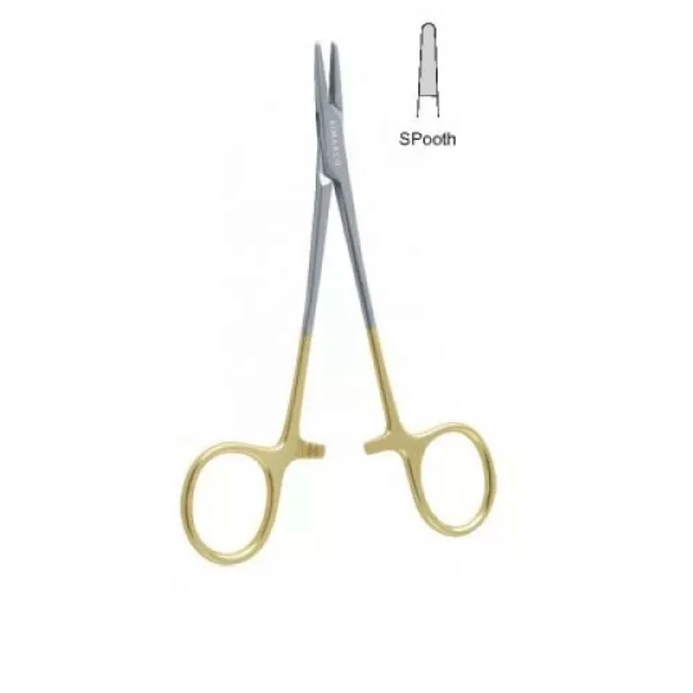 DERF T/C Needle Holder 12cm Electric Stainless Steel Surgical Instrument the Basis of Power Source