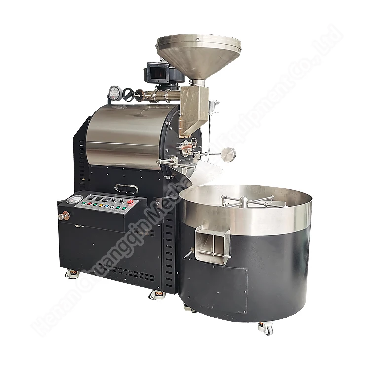 15kg coffee roaster smoke filter with esp Gas Coffe Bean Roasting Machines 60kg Stainless Steel Coffee Roaster