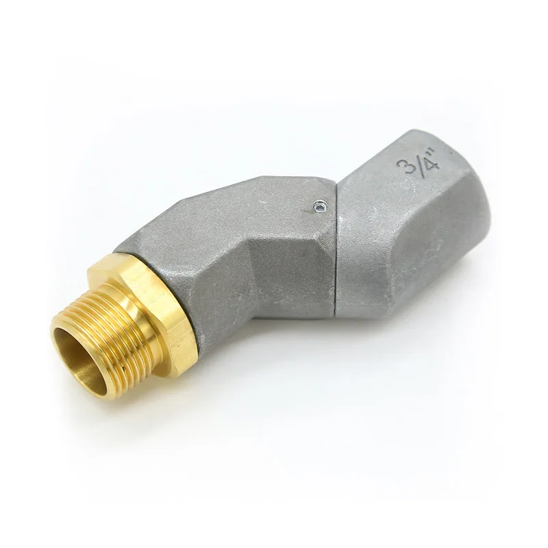 3/4 Inch Fuel Hose Swivel 360 Rotating Connector for Fuel Nozzle Multi Plane Fuel Plane Swivel