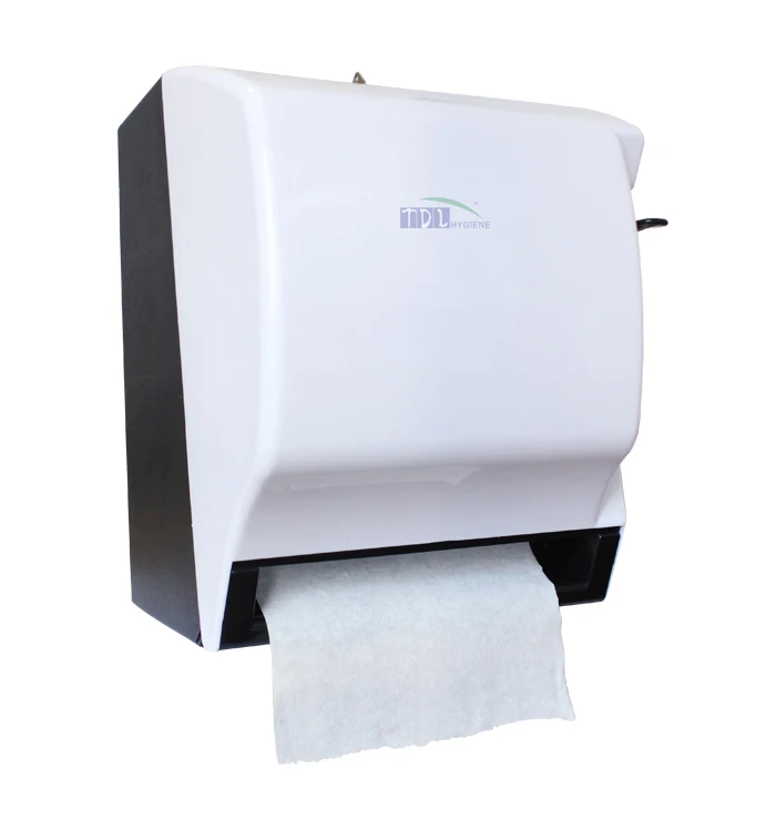 Factory Supply White Lever Hand Towel Dispenser