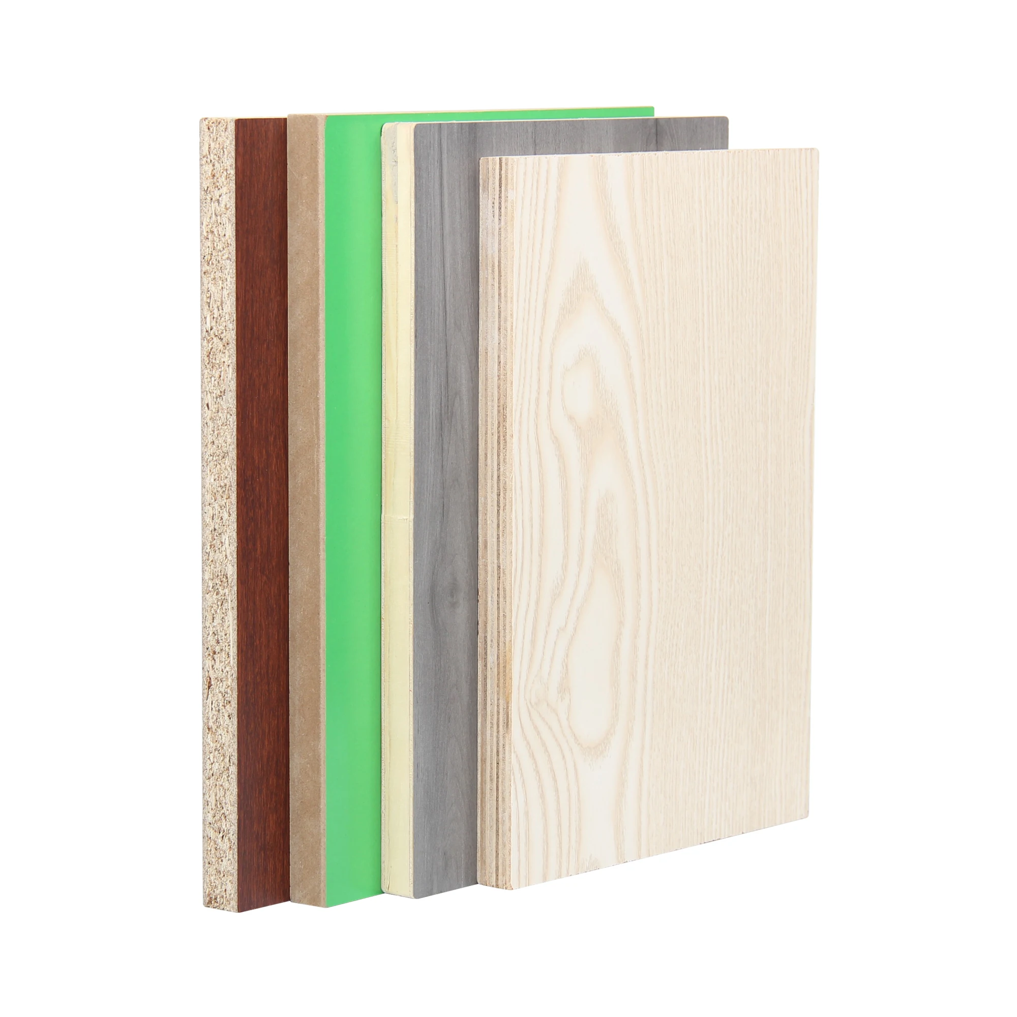 Custom Services 12mm 16mm 18mm White Melamine Coated Plywood/ Blockboard/ MDF/ Flakeboards for Furniture