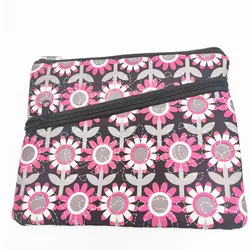 Custom size neoprene laptop sleeve case bag floral laptop bag funda para laptop