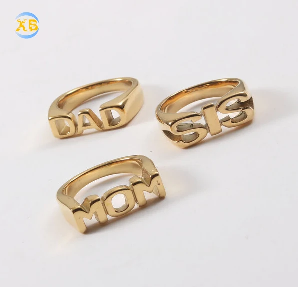 Кольцо из нержавеющей стали PVD 18k