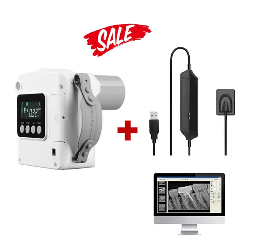 Portable Handy Digital X-ray Equipment x-ray Portable RVG Sensor Dental Xray digital portable xray With sensor