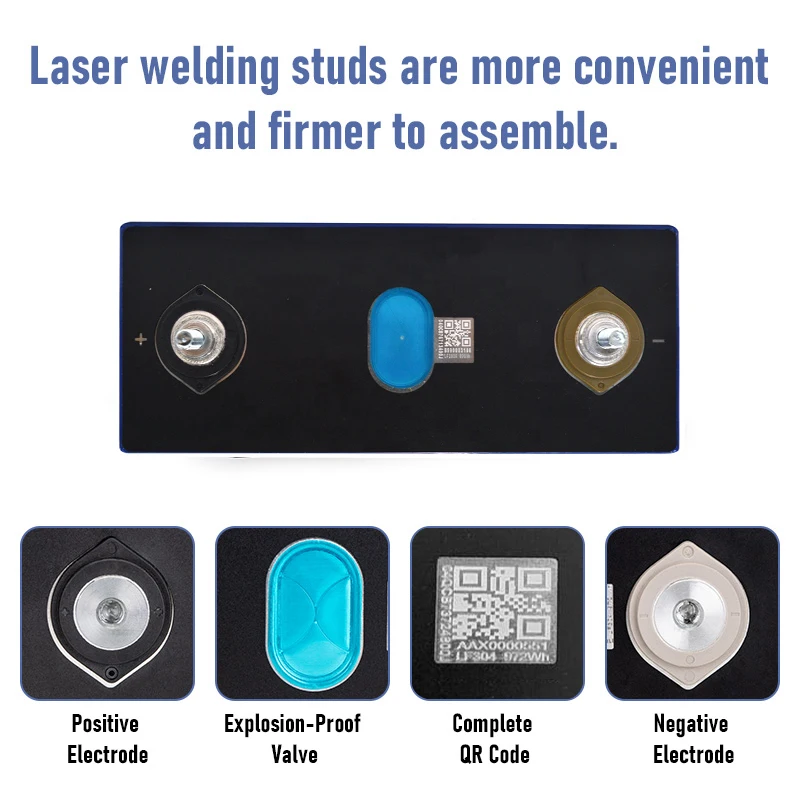 In Stock 3.2V 320Ah 310ah LiFePO4 Battery Cells Grade A Brand New Full Capacity 300ah 302ah LiFePO4
