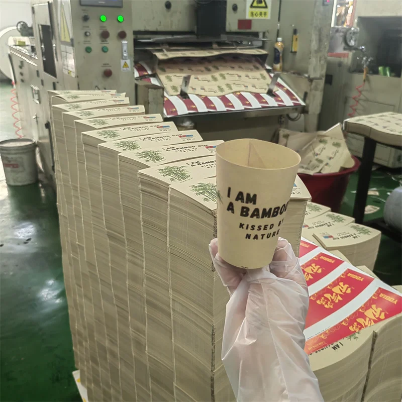 Dihui Factory White Kraft Bamboo Raw Paper Roll Pe Coated Paper Price Printing Paper Cup Fan