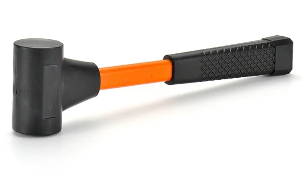hot sale  40-55MM Orange Hammer Dead Blow Mallet Rubber Hammer rubber hammer