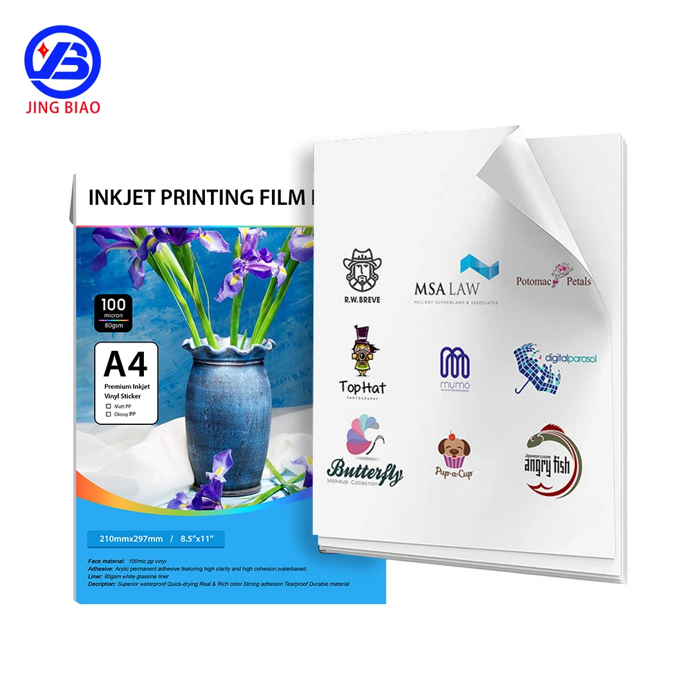 Best Selling Printable A4 Size Custom Packaging Self Glossy Adhesive Photo Paper