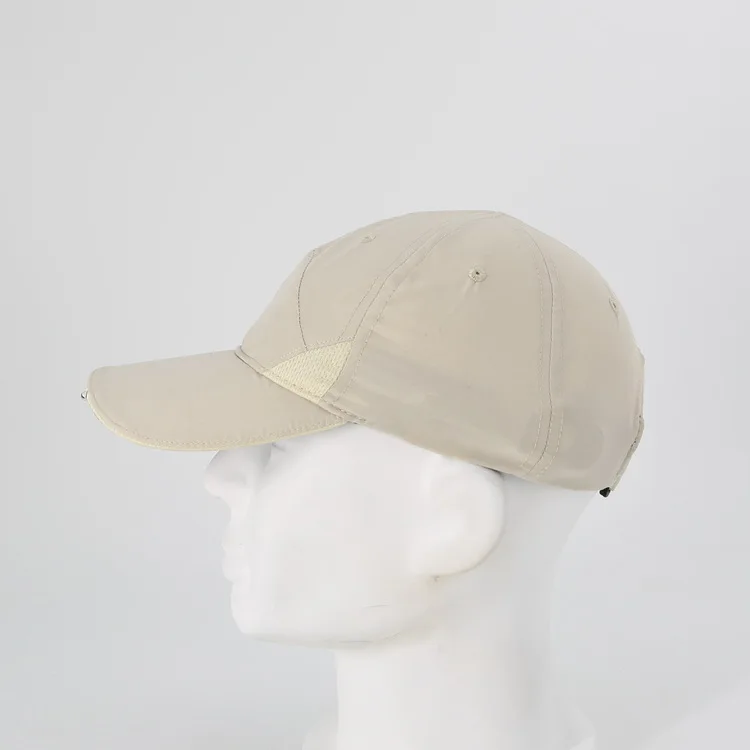 wholesale outdoor unstructured LED fishing head light baseball cap with light