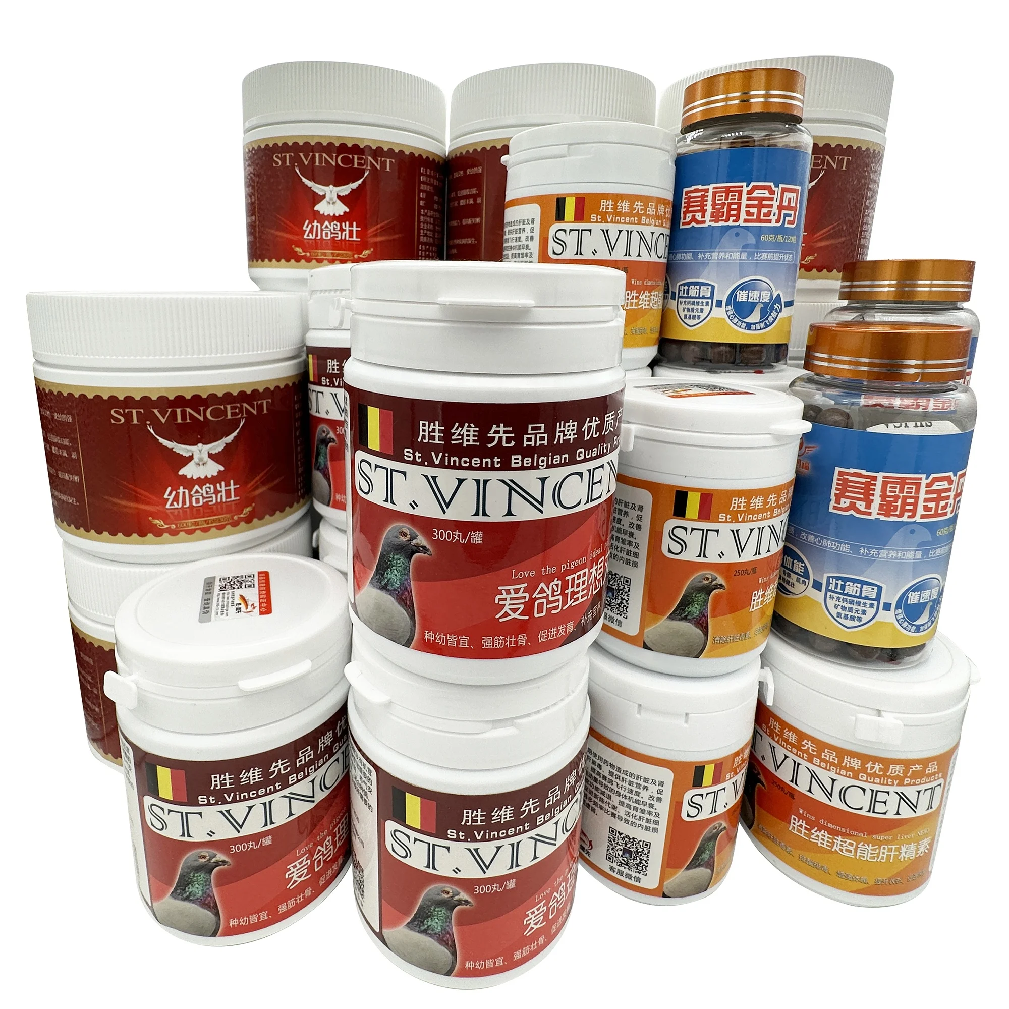 Parrot Bird Racing Pigeon Supplements Vitamins electrolytes Improve Immunity powder