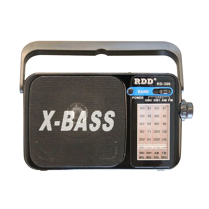 manufacture high quality fm am sw1-2 multi band rechargeable  best selling radio with plastic carry torch light