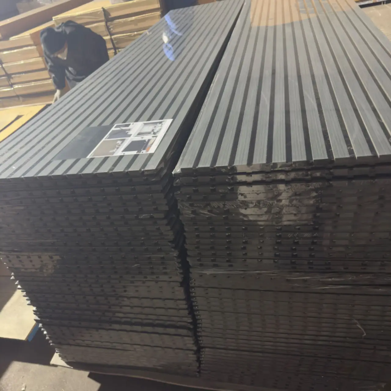 High Quality black oak acoustic wooden panels