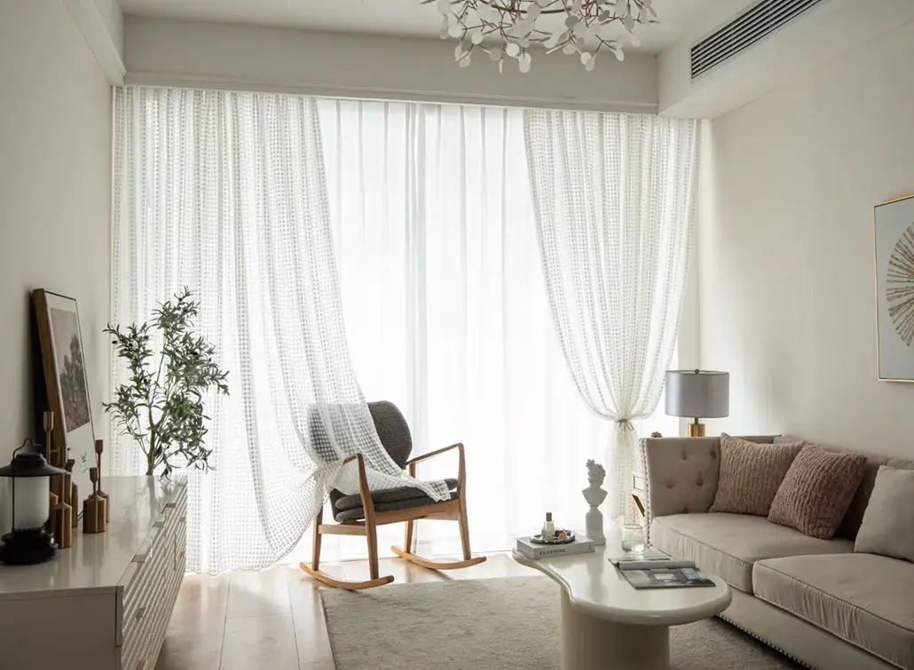 wholesale  Curtain embroider Upholstery Fabric Luxury  polka dot Window Curtain